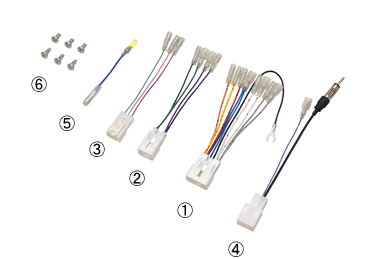 NKK-Y55P トヨタ/スバル車用配線キット NKK-Y55P トヨタ/スバル車用配線キット